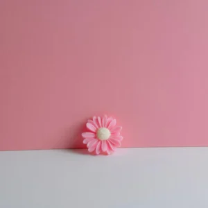 Daisy Flower Candle
